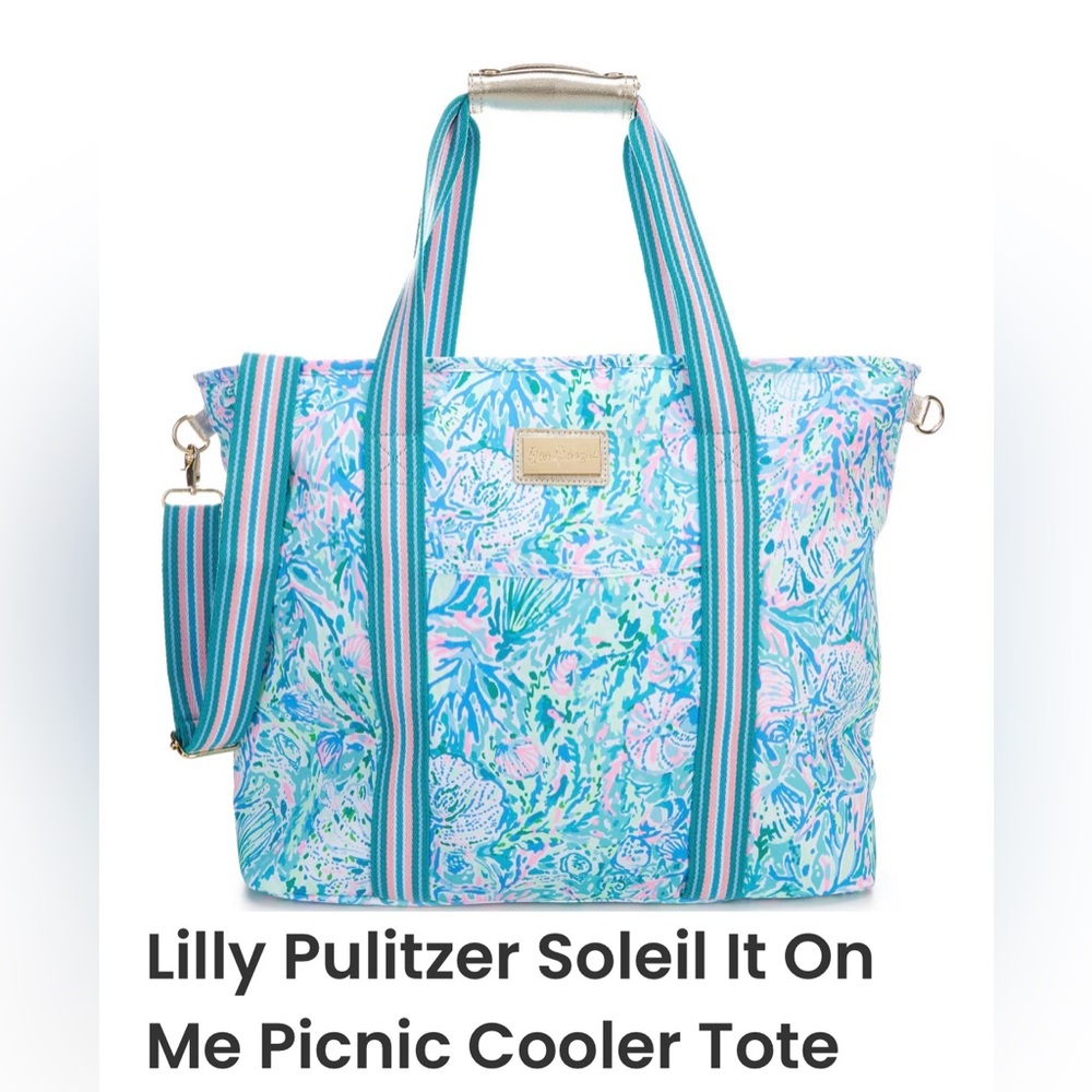 Lilly Pulitzer Soleil It On Me Picnic Cooler Tote Bag